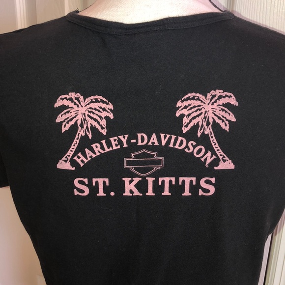 Harley-Davidson Ladies St Kitts Short-sleeve sz L - Picture 2 of 4